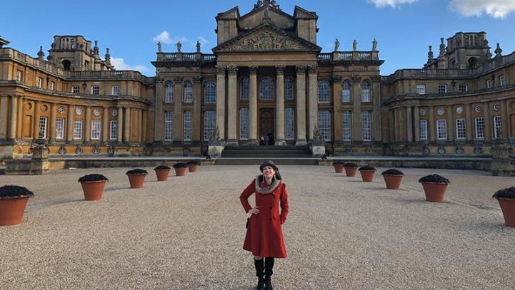 Professor Fournier at Oxford for International Women’s Day!